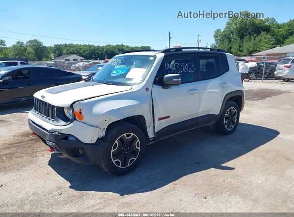 ZACCJBCTXGPD10950 2016 JEEP RENEGADE Белый Передняя левая четверть