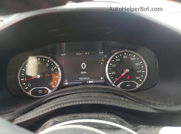 ZACCJBCTXGPD92775 2016 JEEP RENEGADE Синий Вид щитка приборов