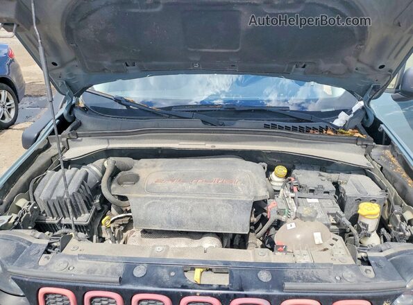 ZACCJBCTXGPD92775 2016 JEEP RENEGADE Синий Вид подкапотного пространства