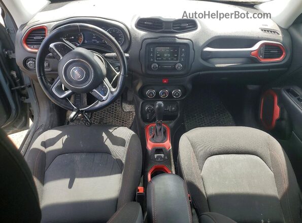 ZACCJBCTXGPD92775 2016 JEEP RENEGADE Синий Вид панели приборов