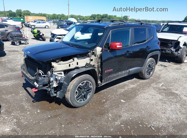 ZACCJBCTXGPE04701 2016 JEEP RENEGADE Черный Передняя левая четверть