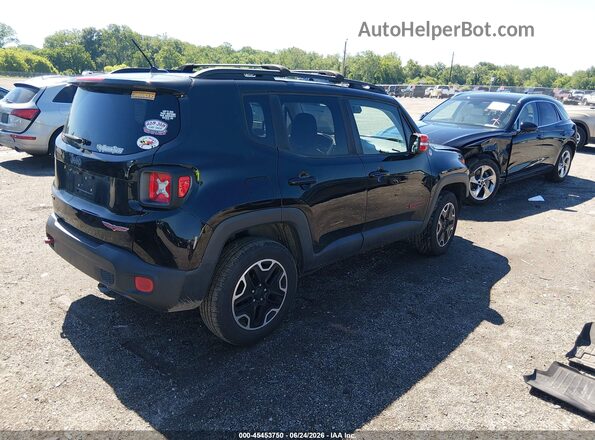 ZACCJBCTXGPE04701 2016 JEEP RENEGADE Черный Задняя правая четверть