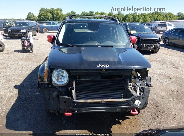 ZACCJBCTXGPE04701 2016 JEEP RENEGADE Черный Вид задней части салона