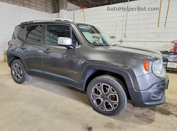 ZACCJBDB0HPE54899 2017 JEEP RENEGADE Gray Front right