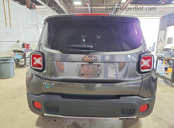 ZACCJBDB0HPE54899 2017 JEEP RENEGADE Gray Rear view