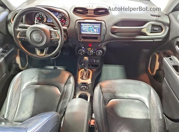 ZACCJBDB0HPE54899 2017 JEEP RENEGADE Gray Dashboard view
