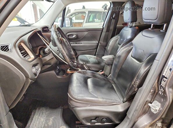 ZACCJBDB0HPE54899 2017 JEEP RENEGADE Gray Front interior view