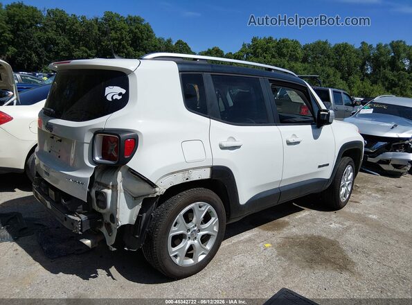 ZACCJBDB0JPH81762 2018 JEEP RENEGADE White უკანა მარჯვენა