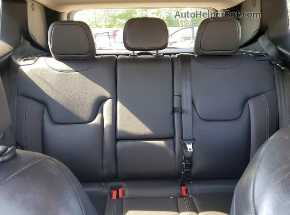 ZACCJBDB2HPF23821 2017 JEEP RENEGADE Gray Rear seats view