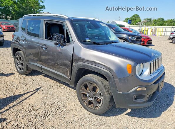 ZACCJBDB2HPF23821 2017 JEEP RENEGADE Gray Front right