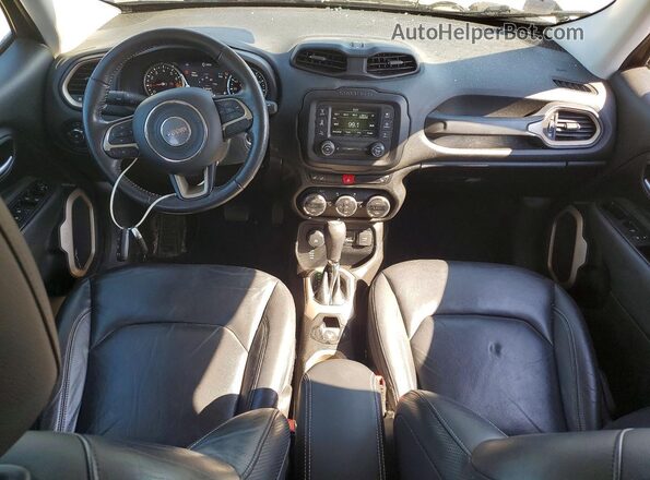 ZACCJBDB2HPF23821 2017 JEEP RENEGADE Gray Dashboard view