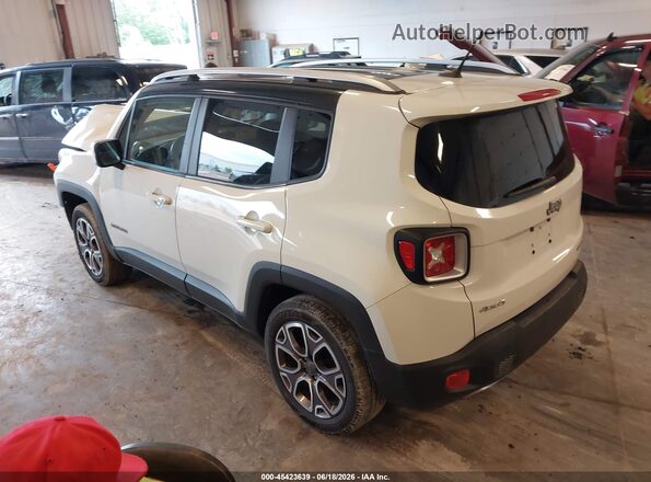 ZACCJBDB3HPF54933 2017 JEEP RENEGADE Белый Задняя левая четверть