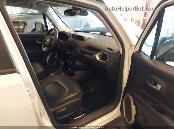 ZACCJBDB3HPF54933 2017 JEEP RENEGADE Белый Вид салона спереди