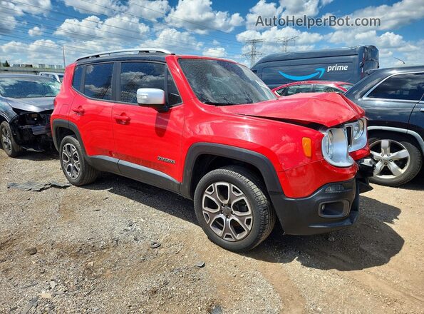 ZACCJBDB6HPE78219 2017 JEEP RENEGADE Red Առջևի աջ