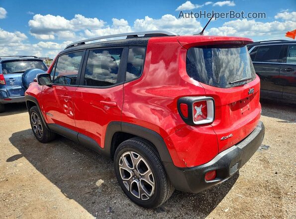 ZACCJBDB6HPE78219 2017 JEEP RENEGADE Red Հետևի ձախ