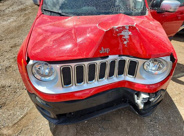 ZACCJBDB6HPE78219 2017 JEEP RENEGADE Red Սալոնի հետևի տեսք