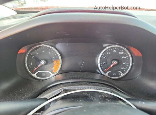 ZACCJBDB6HPE78219 2017 JEEP RENEGADE Red Սարքավորումների վահանակի տեսք