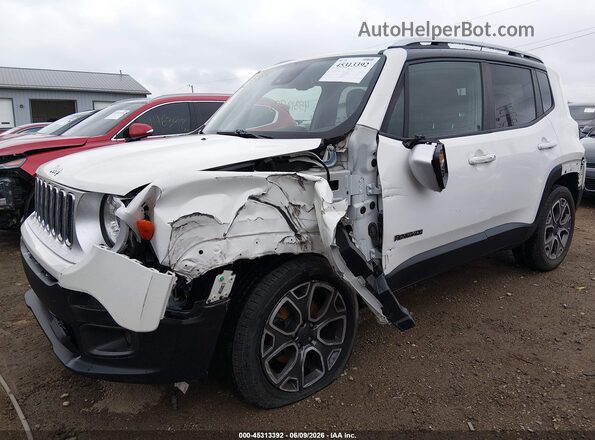 ZACCJBDB7JPG76782 2018 JEEP RENEGADE White Front view