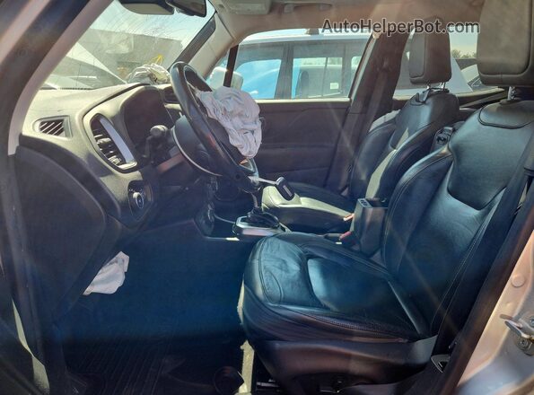 ZACCJBDB8JPG78721 2018 JEEP RENEGADE Silver Widok wnętrza z przodu