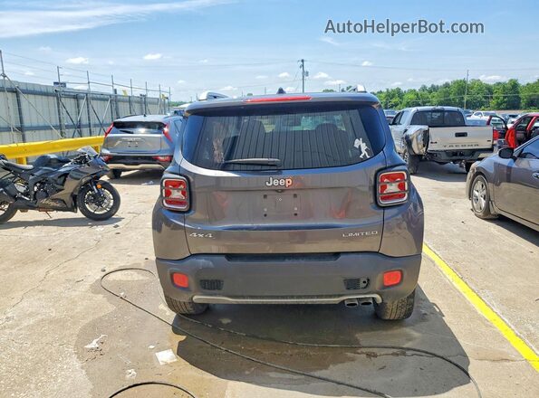 ZACCJBDT2GPD24906 2016 JEEP RENEGADE Gray Vista trasera
