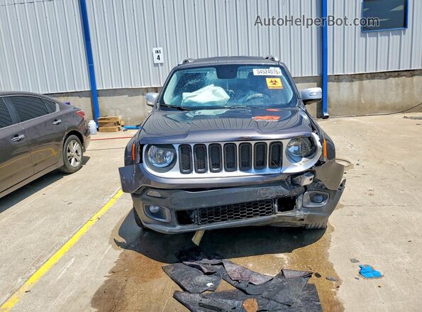 ZACCJBDT2GPD24906 2016 JEEP RENEGADE Gray Vista frontal