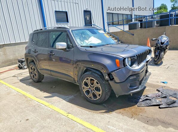 ZACCJBDT2GPD24906 2016 JEEP RENEGADE Gray Delantero derecho