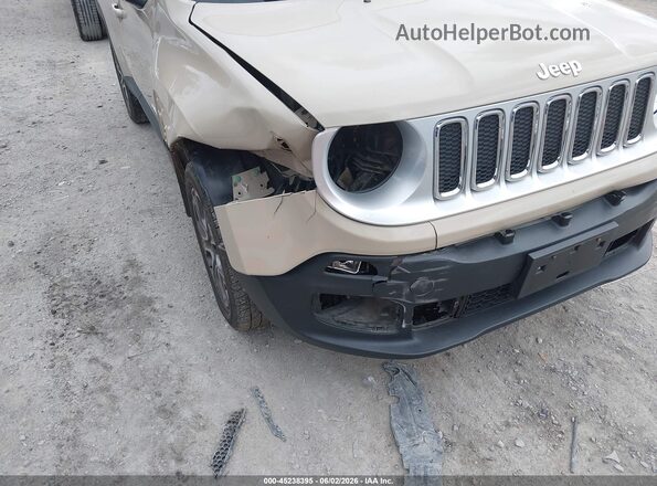 ZACCJBDT2GPD68274 2016 JEEP RENEGADE Beige Вид спереду