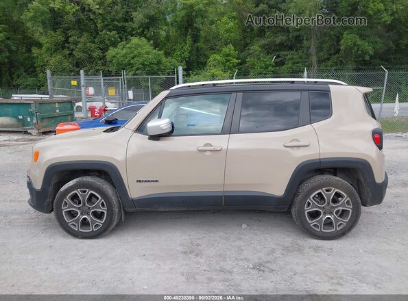 ZACCJBDT2GPD68274 2016 JEEP RENEGADE Beige Панорамний вид салону 360°