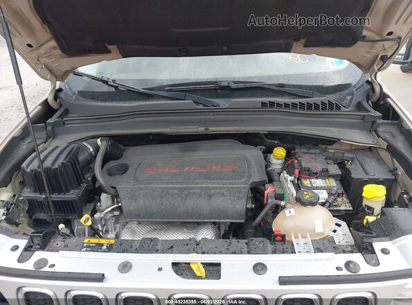 ZACCJBDT2GPD68274 2016 JEEP RENEGADE Beige Вид ззаду
