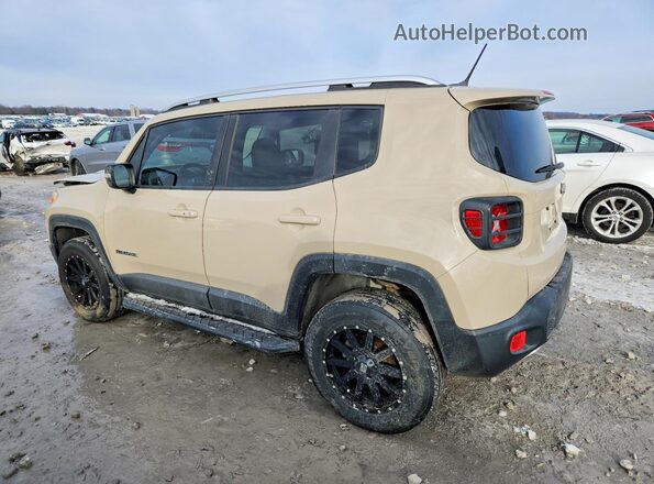 ZACCJBDT3GPC64697 2016 JEEP RENEGADE Beige Trasero izquierdo