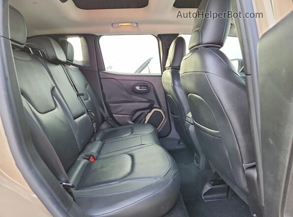 ZACCJBDT3GPC64697 2016 JEEP RENEGADE Beige Vista interior trasera