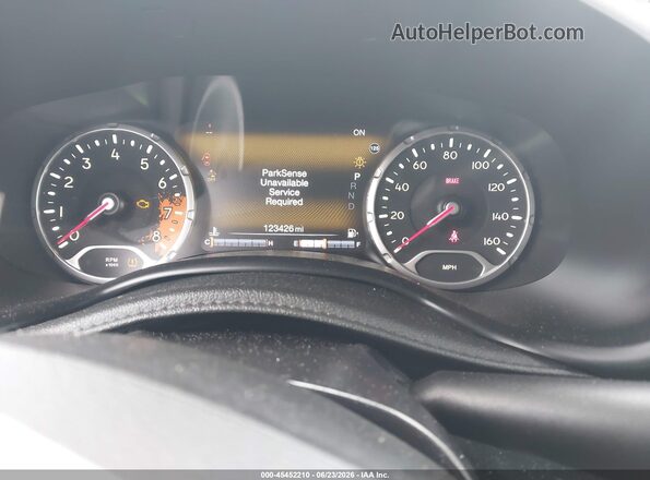 ZACCJBDT3GPD28673 2016 JEEP RENEGADE White Widok tylnych siedzeń
