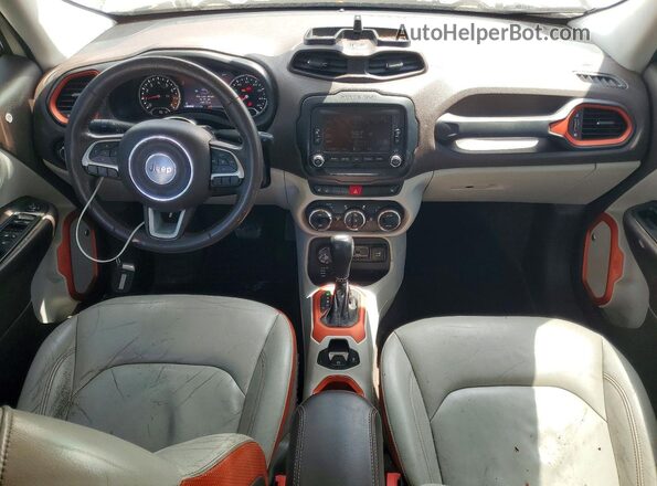 ZACCJBDT4GPC67866 2016 JEEP RENEGADE White Vista del salpicadero