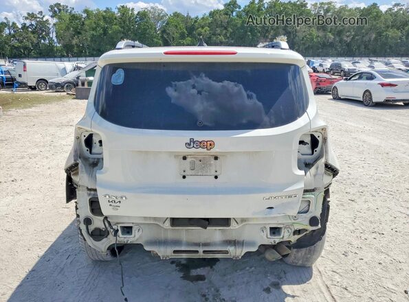 ZACCJBDT4GPC67866 2016 JEEP RENEGADE White Vista trasera