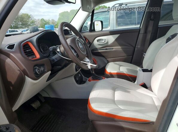 ZACCJBDT5GPC62935 2016 JEEP RENEGADE White Սալոնի դիմացի տեսք