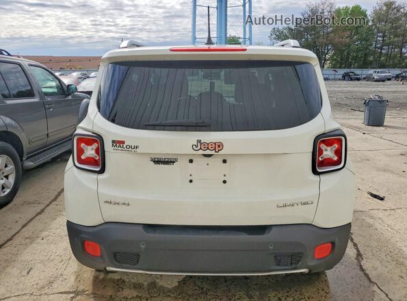ZACCJBDT5GPC62935 2016 JEEP RENEGADE White Հետևի տեսք