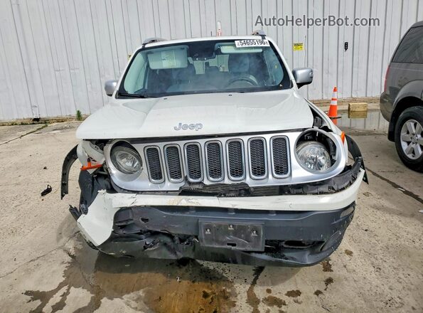 ZACCJBDT5GPC62935 2016 JEEP RENEGADE White Դիմացի տեսք
