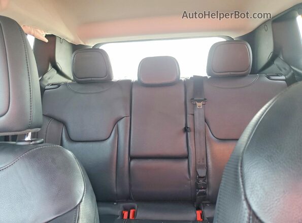 ZACCJBDT6GPE01048 2016 JEEP RENEGADE Красный Вид задних сидений