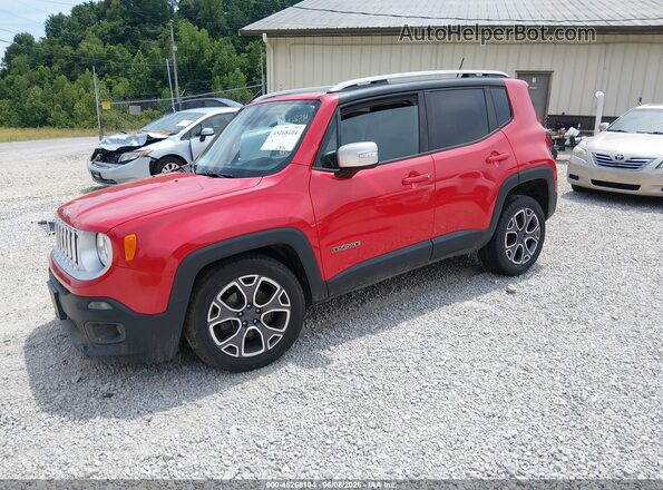 ZACCJBDTXGPC46004 2016 JEEP RENEGADE Red Front left