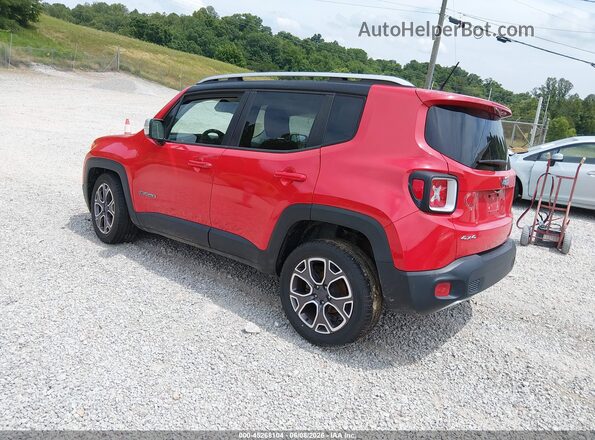 ZACCJBDTXGPC46004 2016 JEEP RENEGADE Red Rear left