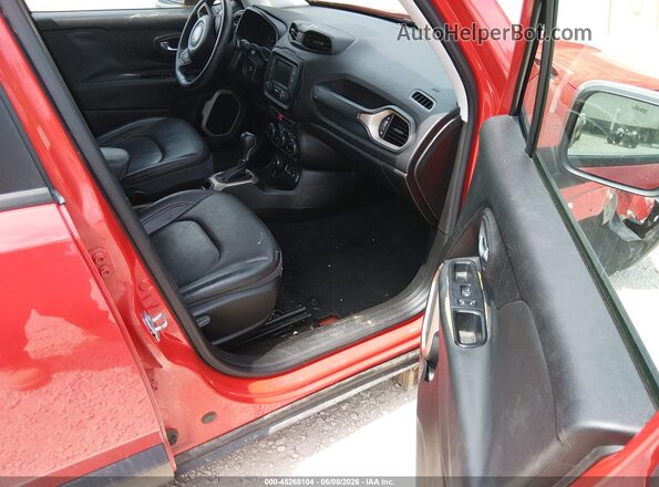 ZACCJBDTXGPC46004 2016 JEEP RENEGADE Red Front interior view