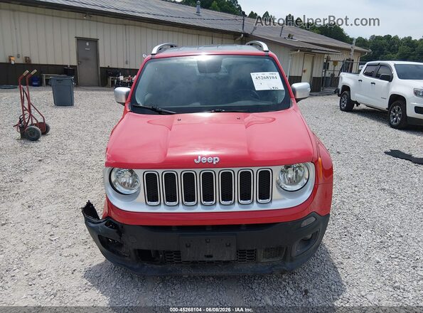 ZACCJBDTXGPC46004 2016 JEEP RENEGADE Red Rear interior view