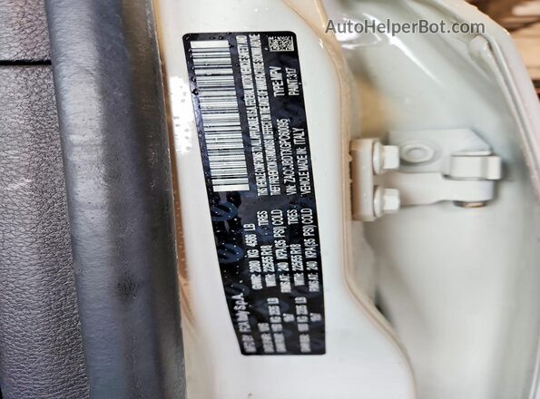 ZACCJBDTXGPC60095 2016 JEEP RENEGADE White Vista del compartimento del motor