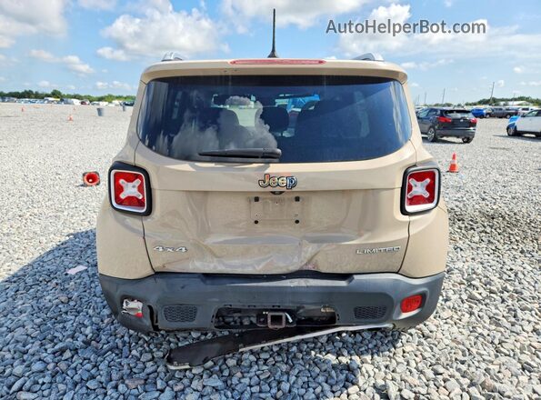 ZACCJBDTXGPD26497 2016 JEEP RENEGADE Tan 