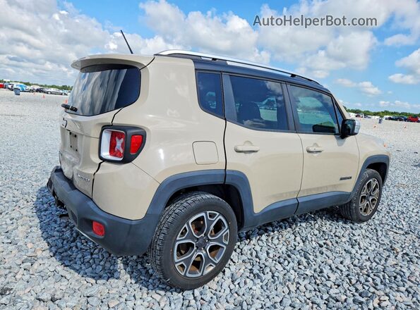 ZACCJBDTXGPD26497 2016 JEEP RENEGADE Tan 