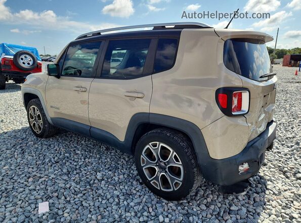 ZACCJBDTXGPD26497 2016 JEEP RENEGADE Tan 