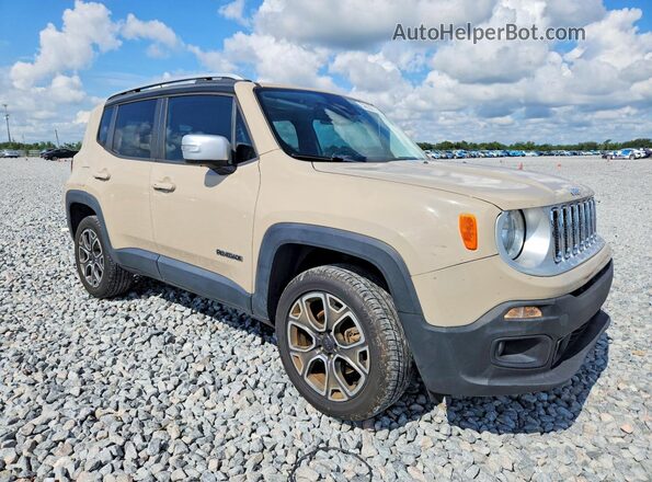 ZACCJBDTXGPD26497 2016 JEEP RENEGADE Tan 