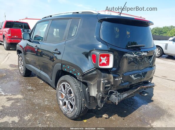 ZACCJBDTXGPD41971 2016 JEEP RENEGADE Black Trasero izquierdo