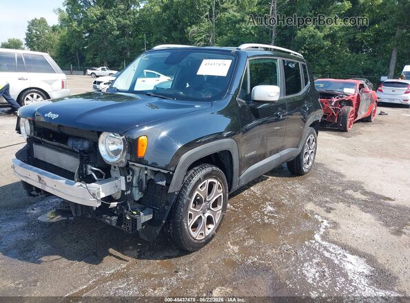 ZACCJBDTXGPD41971 2016 JEEP RENEGADE Black Vista tres cuartos delantera izquierda