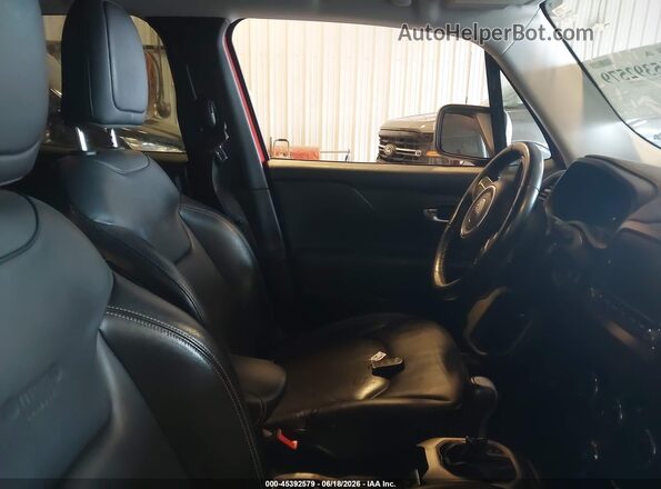 ZACCJBDTXGPD46586 2016 JEEP RENEGADE Red Вид салону спереду